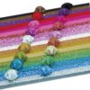 Origami Stars Paper Strips, BetterJonny 720 sheets Sparkling Origami, Colored Origami Strips, Lucky Star Papers for DIY Handmade Craft Paper( 18 Colors)