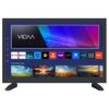 Orixforce Vidaa 19 Inch HD ELED Smart TV with Built-in WiFi, 1366 x 768 Resolution, HDMI ARC, Dual HDMI, Dual USB, ATSC/NTSC Tuners, VESA Mount Compatible, AC/DC Power with Car Cord & Remote