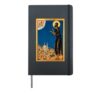 Orthodox Icon Saint Alexius of Rome Hardcover Journal, Black