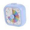 OSALADI Visual Timer for Classroom and Study Sessions, Silent Non-Ticking Square Timer with Plastic Body, 3.5 Inch Display for Teachers and Time Management