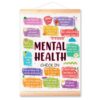OTINGQD Inspirational Mental Health Wall Art,How Are You Feeling Thermometer Motivational Hanging Canvas Wall Decor for Classroom Therapy Counselor Office