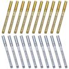 OUNONA 20pcs Silver Metallic Permanent Markers with Fine Precision Tip, Versatile Plastic Pens for Office and Decorating, Stylish and Modern Writing Pens for Card Making and Signing