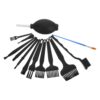 OUNONA Anti-Static Cleaning Brush for Automotive Components and Keyboards, Compact Pp Material with Crank Round Handle, Multi-Purpose Tool Featuring Optimal Cleaning Angle for Factory