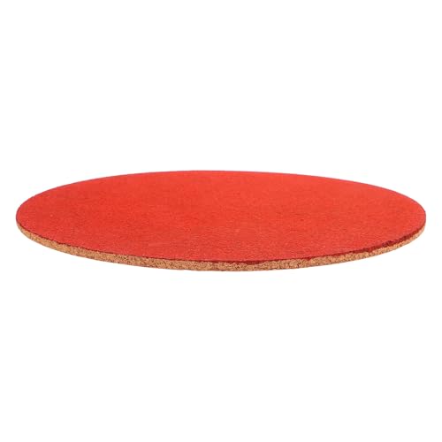 OUNONA Cute Round Cork Bulletin Board for Wall with Self-Adhesive Backing, Easy Installation, Decorative Flat Display Memo Board for Displaying Messages and Photos in Schools or Offices