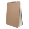 OUNONA Sketch Book for Drawing: Hardcover Bound Blank Notebook,15.6x10.2in Unlined Paper for Artists, Students and Workers, 60 Sheets/Book