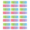 Outanaya 24pcs Rubber Erasers Set Slanted Edge for Writing and Home Use, Broad Compatibility Cute and Practical Small Erasers Bulk for School Office Supplies