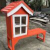 Outdoor Wooden Shared Book Library Box - Waterproof