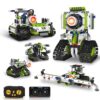 OUTOGO Robot Building Toys with Remote Control, STEM Christmas Birthday Gifts for Kids Boys Ages 8-13, 5 in 1 Science Kit Robotic Models with 337 Pieces