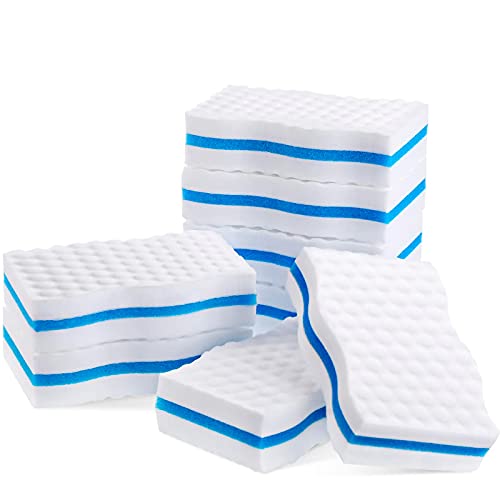 Outus 8 Pack Boat Erasers for Cleaning Magic Scuff Sponge Boating Erasers Accessories Gifts Hull Cleaner Vinyl Seat Cleaner All Purpose Scrubber Kitchen Bathroom Shower Oven Cleaning Supplies