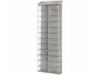 Over-Door Shoe Organizer 24 Clear Pockets, Metal Hooks, No Assembly