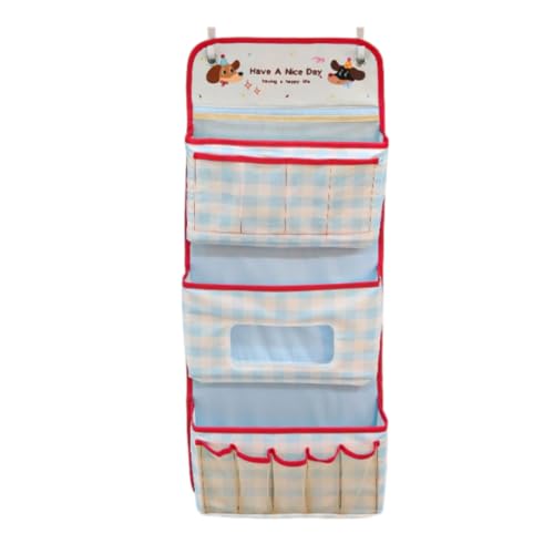 Over The Door Hanging Organizer, Dorm Room Wall Storage Bag, Multi Pocket Organizer for Closet