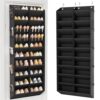 Over the Door Shoe Organizer,Hanging Shoe Rack for Closet Door Shoe Storage
