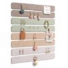 OWLKELA Cork Board Strips, 4 Pack 13"x2" Felt Pin Board Bars