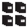 Oxford Composition Notebook 12 Pack, Notebooks for School, School Supplies, Wide Ruled Paper, School Journal, 7.5 x 9.75 Inches, 80 Sheets, Black Marble Covers (63750)