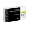 Oxford Dry Erase Index Cards, 3x5 Blank, Reusable Flash Cards, Double Sided Dry & Wet Erase Cards for Gaming, Study or Vocabulary, 100-Pack (63515)