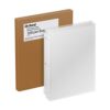 Oxford Sheet Protectors, 100 Pack, Letter Size (8.5 x 11), Heavy Duty Clear Sheet Protectors for 3 Ring Binder, Top Loading, Reinforced Holes, Non-Stick, for School and Office, Made in USA