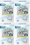 OxiClean White Revive Laundry Whitener and Stain Remover Power Paks,24 Count (Pack of 4)