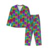 OXJOIIS 2 Pack PJ Set Womens Dollar Top and Jogger Pants