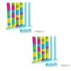 Oxxggkao Lightweight Comfortable Stacking Props with Color Sorting Puzzle Game for Role Play Costume Accessories