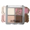 oygcee Neutral Eyeshadow Palette 4 Colors, Nude Pink Eyeshadow Palette, Matte Eye Shadow for Older Women Makeup, Soft Blendable Natural Makeup – Long-Lasting, with 3 Matte & 1 Mixed Duochrome