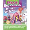 PAAS Eggsperiments Active Volcano Easter Egg Decorating Kit – Fun & Educational Kit with 8 Colorful Eruptions, Stickers, and Volcano Assembly Set
