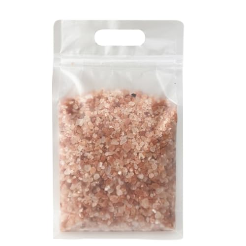 PABCK Clear Plastic Stand Up Bags Resealable Food Storage Bag with Handle for Candy Cookies Packaging Zipper Self Seal Poly Pouch Reusable Snack Bakery Packing (300, 7.09x11.02+3.15 inch)