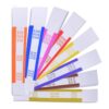 Pack of 800 Money Bands for Cash, Currency Straps, Money Straps for Bills, Cash Bands, Dollar Bill Wrappers to Organize Cash - Self-Adhesive Money Band, 8 Colors - 100 of Each Denomination