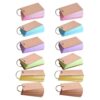 PACKOVE 12pcs Colored Index Cards with Metal Rings, Cards Set for Revision and Word Retention, Lightweight Paper Notepad for Classroom Study and Education Environments