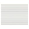 Pacon #2622 Alternate Dotted Long Ruled Newsprint Handwriting Paper for Grade 2, 8.5" x 11", Double Sided, 0.75" x 0.375" Ruled, White, 500 Sheets/Pack, Case of 10 Packs, 5000 Sheets Total