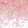 PAGOW 40g Pink Iridescent Crispy Bingsu Beads, PET 3mm Straw Tube Beads, 3D Glitter Mini Loose Spacer Slime Beads for DIY Craft, Jewelry Making, Crunchy Slime Supplies