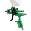 Paint Spray Gun, 5200 Top-Loading Automotive Topcoat High-Atomization Paint Spray Gun for Bodywork, Pneumatic