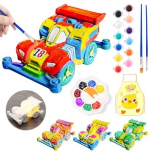 Paint Your Own Car Lamp Kit, Arts and Crafts for Kids Ages 8-12, Arts and Crafts for Kids 4-6, DIY Vortex Wing 4WD Night Light, Painting Kit Birthday Gifts for Girls Boys Ages 3 4 5 6 7 8 9 10 11 12+