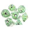 Panda Dice Liquid Core DND Dice Set, Sharp Edge D&D Dice Full Set, Dungeons and Dragons Polyhedral RPG DND Dice D6, D20, Gift for Gamer