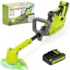 Pandapop Kids Gardening Tools, Kids Weed Wacker Toy with Sounds & Lights, Toddler Outdoor Toys, Christmas Birthday Gifts for Boys & Girls 3 4 5 6 7 8+