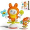 PANITU Suction Spinner Toy, High Chair Sensory Toy for Babies 1 Year Old