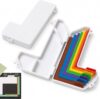 Paper Craft Alignment Ruler Guide with Color-Coded Spacers