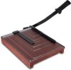 Paper Guillotine Professional Paper Cutter, Manual A4 Size Paper Trimmer Gridded Photo Trimmer Guillotine Craft Machine with Handle for Coupon Label Cardstock