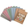 Paper Junkie 10 Pack 6x8 inch Spiral Journals - Light Colors