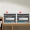 Paper Organzier Desktop Organizer Storage Letter Tray Modern File Sorter