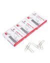PAPERPAL Jumbo Non-Skid Paper Clips, 2 Inch (50 mm), 300 Count, Silver