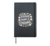 Paras Make It Possible Back To School Cute Paraprofessional Hardcover Journal, Black