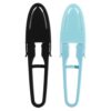 Parliky 2pcs Ceramic Blade Scissors with Plastic Handle Comfortable to Hold and Portable Tailor Scissors for Sewing and Needlework for Precise Cutting