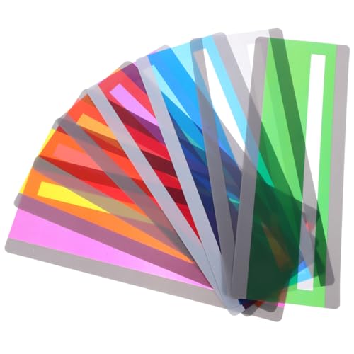 Parliky Guided Reading Strips 8 Pack Colored Reading Overlays Bookmark Strips Lightweight Pet Tracking Rulers for Students Books Paperbacks and E-Books