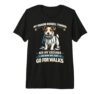 Parson Russell Terrier Ate My Excuses Now We Walk Premium Tri-Blend T-Shirt