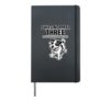 Parson Russell Terrier Funny I Was Normal Three Dogs Ago Hardcover Journal, Black