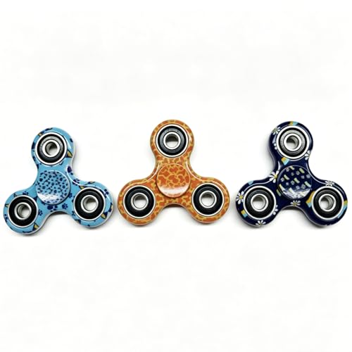 party greeting 12Pack Blue Dog Fidget Spinner Set Cartoon Dogs Theme Fidget Toy Bulk Blue Dog Anxiety Toys Puppy Theme Party Favors for Kids/Adults Stress Reduction and Anxiety Relief Birthday Gifts