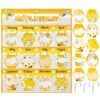Pasimy 43 Pcs Honey Bee Birthday Pocket Chart for Classroom 22.4x18.9 in Calendar with 42 Honeycomb Cards Happy Birthday Pocket Chart Bulletin Board Decorations
