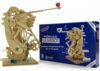 PATHFINDERS STEM Kits- Hydraulic Gearbot – Wooden STEM Building Catapult | Build-It-Yourself Hydraulic Robot with Gears & Launcher | Educational Engineering Toy & Gift Teens and Adults