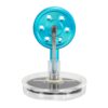 PATIKIL Low Temperature Stirling Engine, Heat Engine Model Steam Motor Metal Education Physics Science Demonstration Toy for Desktop Gift Friends, Lake Blue