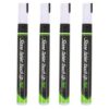 PATKAW 4pcs Fine Tip Paint Marker Pen for Rock and Granite, Waterproof and Precise Writing Outdoor Permanent Stone Marker, for Garden and Monument Lettering